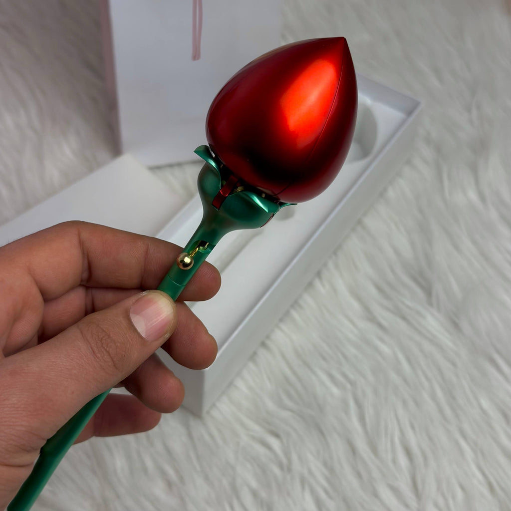 Rose Shaped Velvet Ring Box - Ayat Gifts