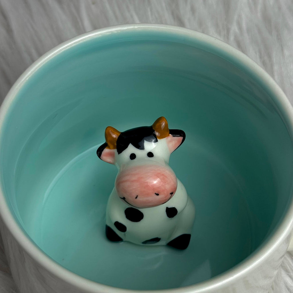 Hidden Cow Surprise Ceramic Mug - Ayat Gifts