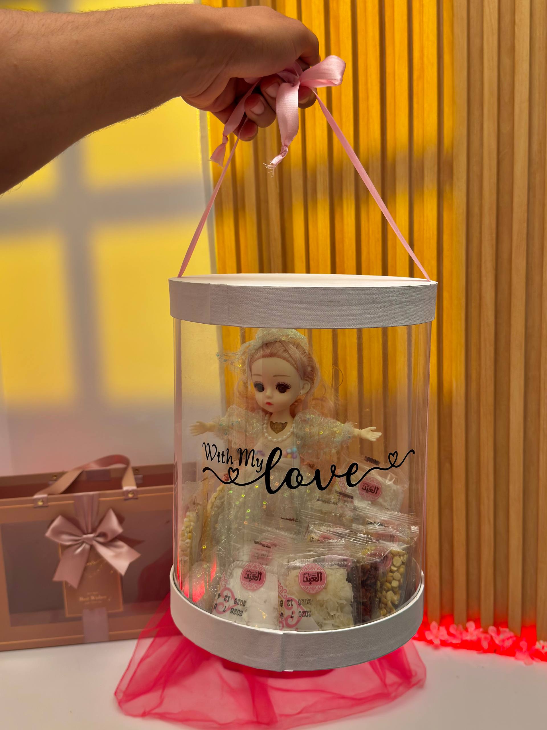 Ayat Gifts Box48 With My Love Mawlid gift with light-up doll and Al Abd sweets