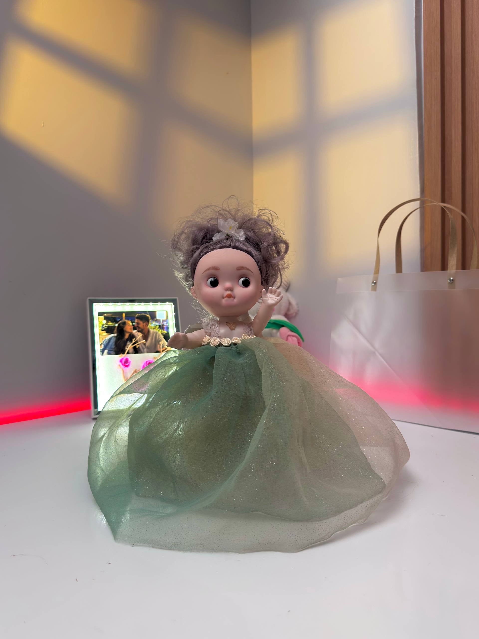 Mawlid celebration doll with an elegant festive design