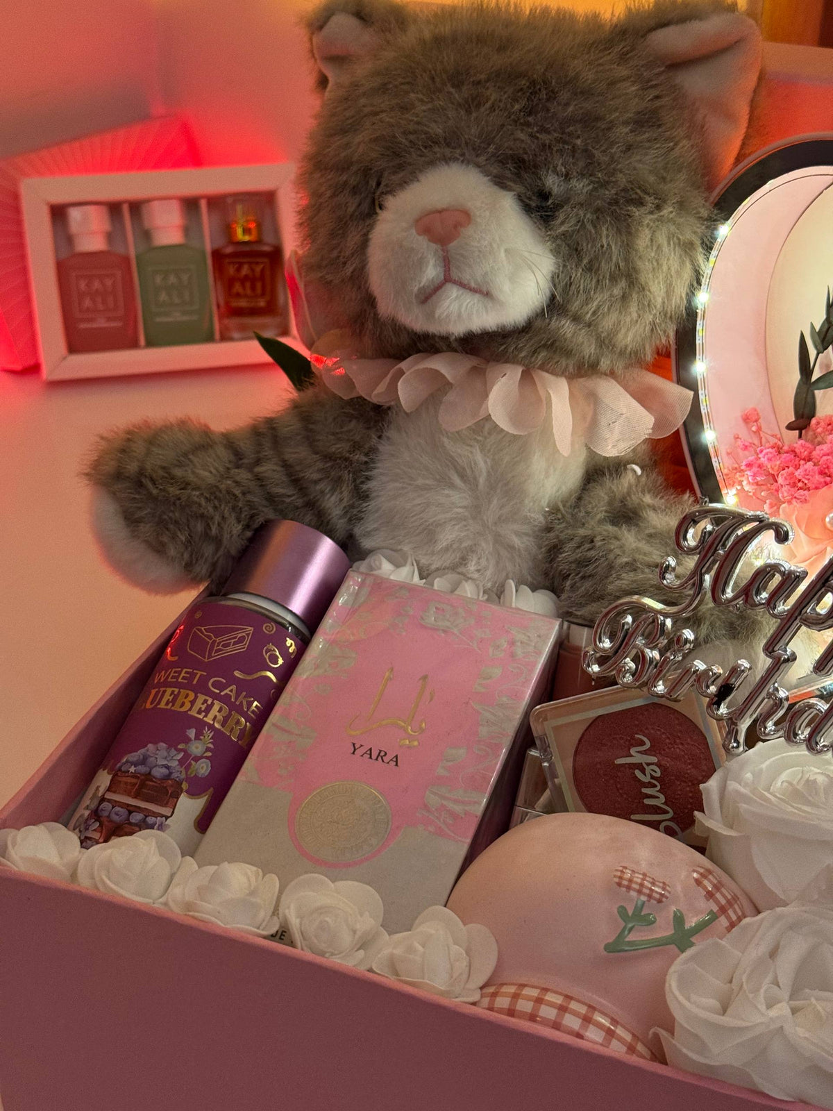 Pink Love Memories Personalized Gift Box
