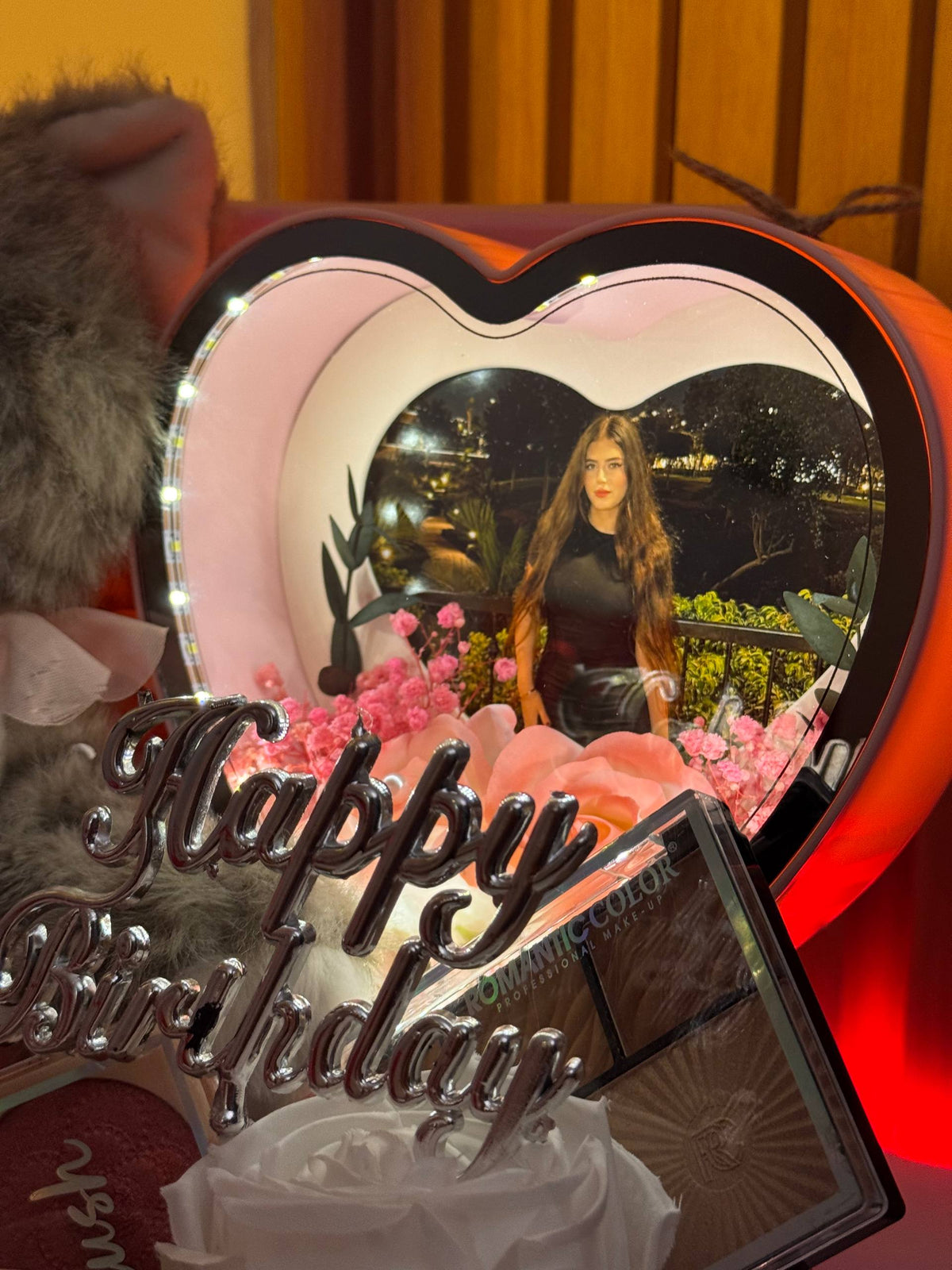Pink Love Memories Personalized Gift Box
